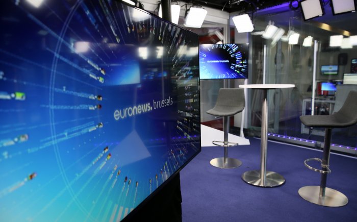 Euronews offices Brussels by Headline NFP